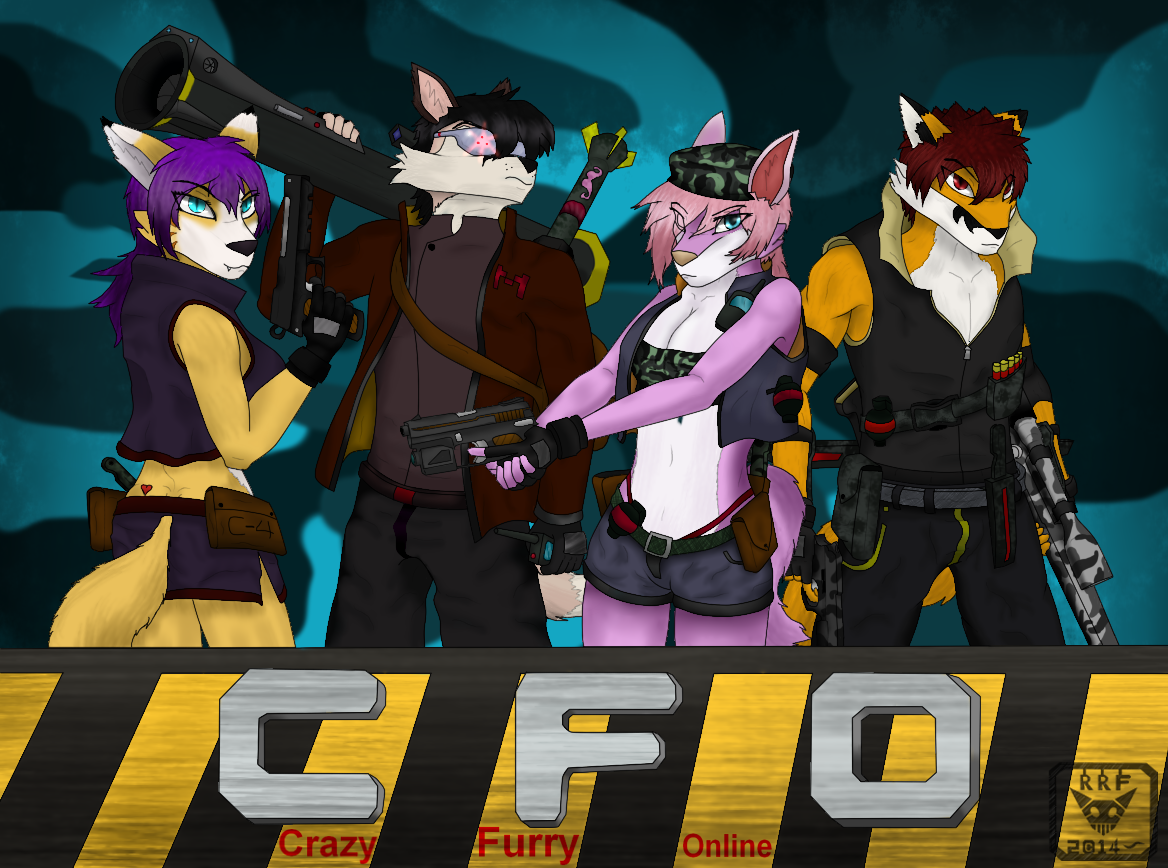 Crazy Furry Online... Game On! by RainRedFox -- Fur Affinity [dot] net