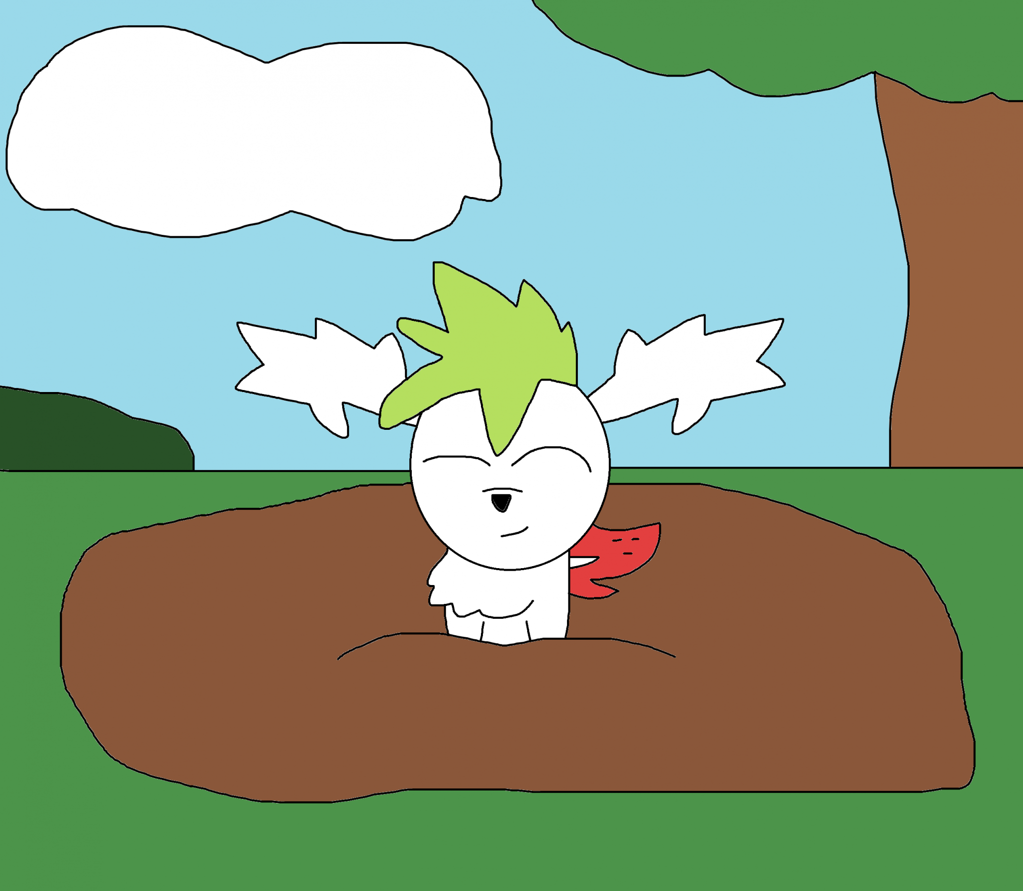 Shaymin Sky Frome by Sioteru -- Fur Affinity [dot] net