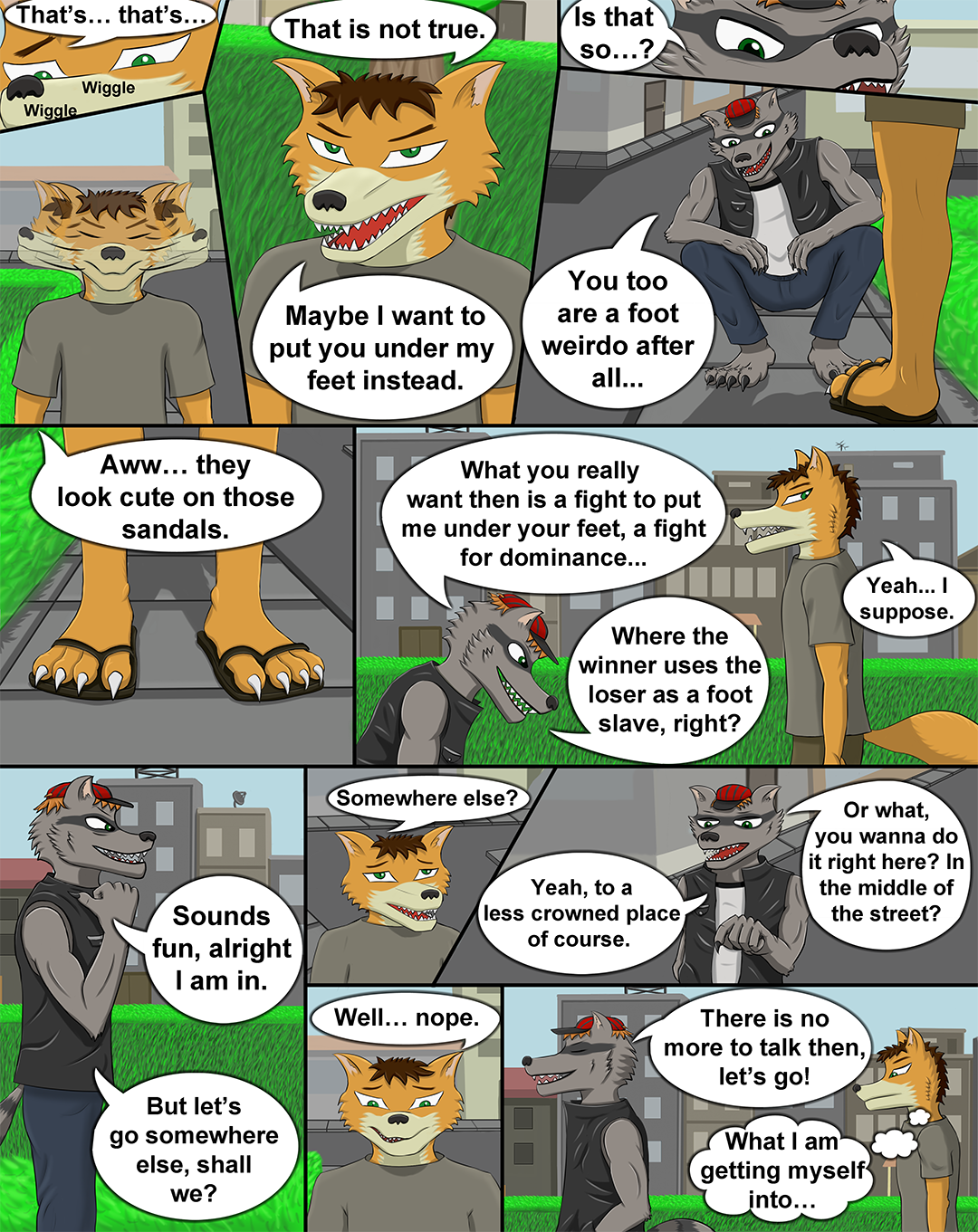 Struggle of dominance - page 3 by RamsayD -- Fur Affinity [dot] net