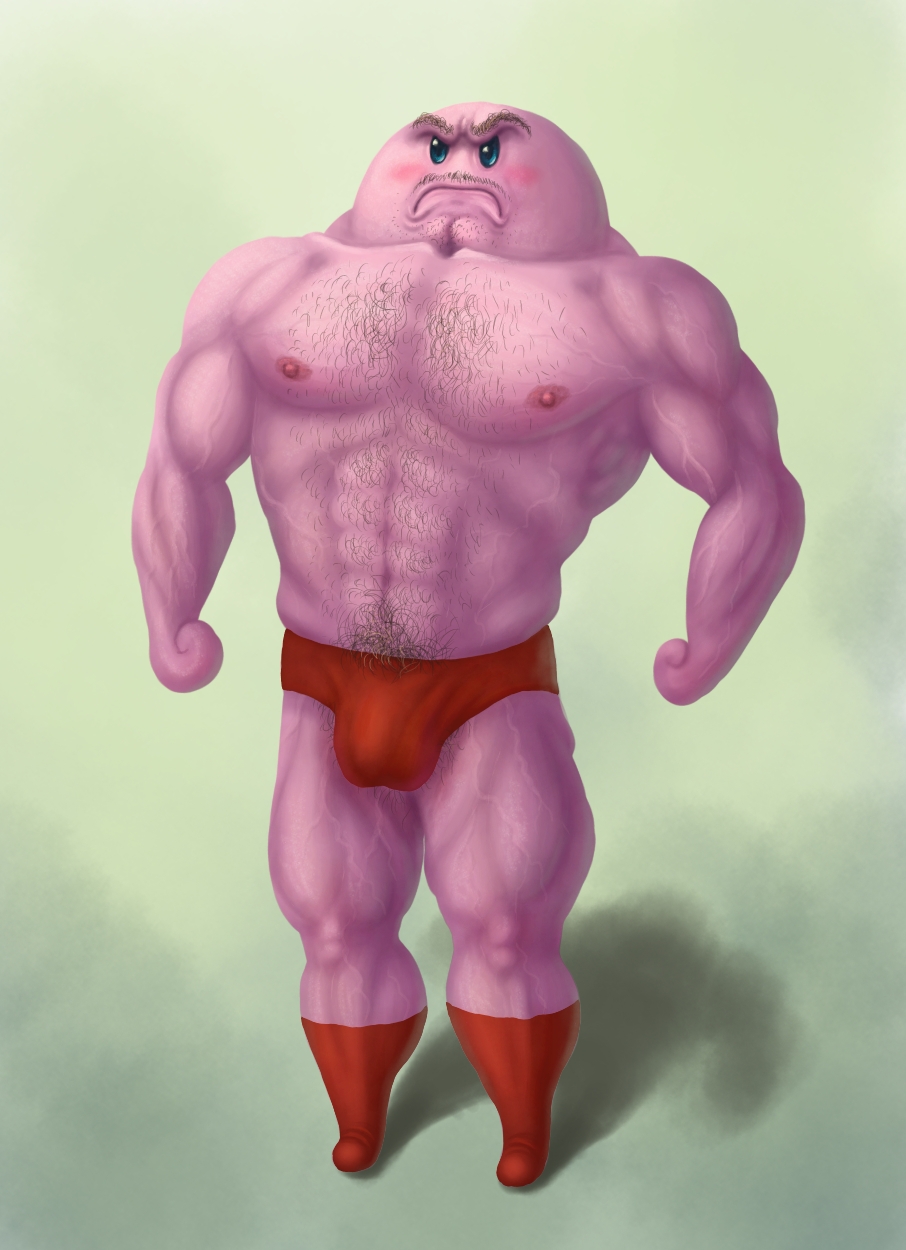 Manly Kirby by Ramul -- Fur Affinity [dot] net