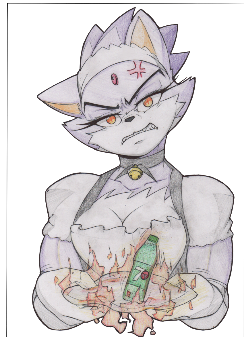 Blaze Maid by RandomGloves -- Fur Affinity [dot] net