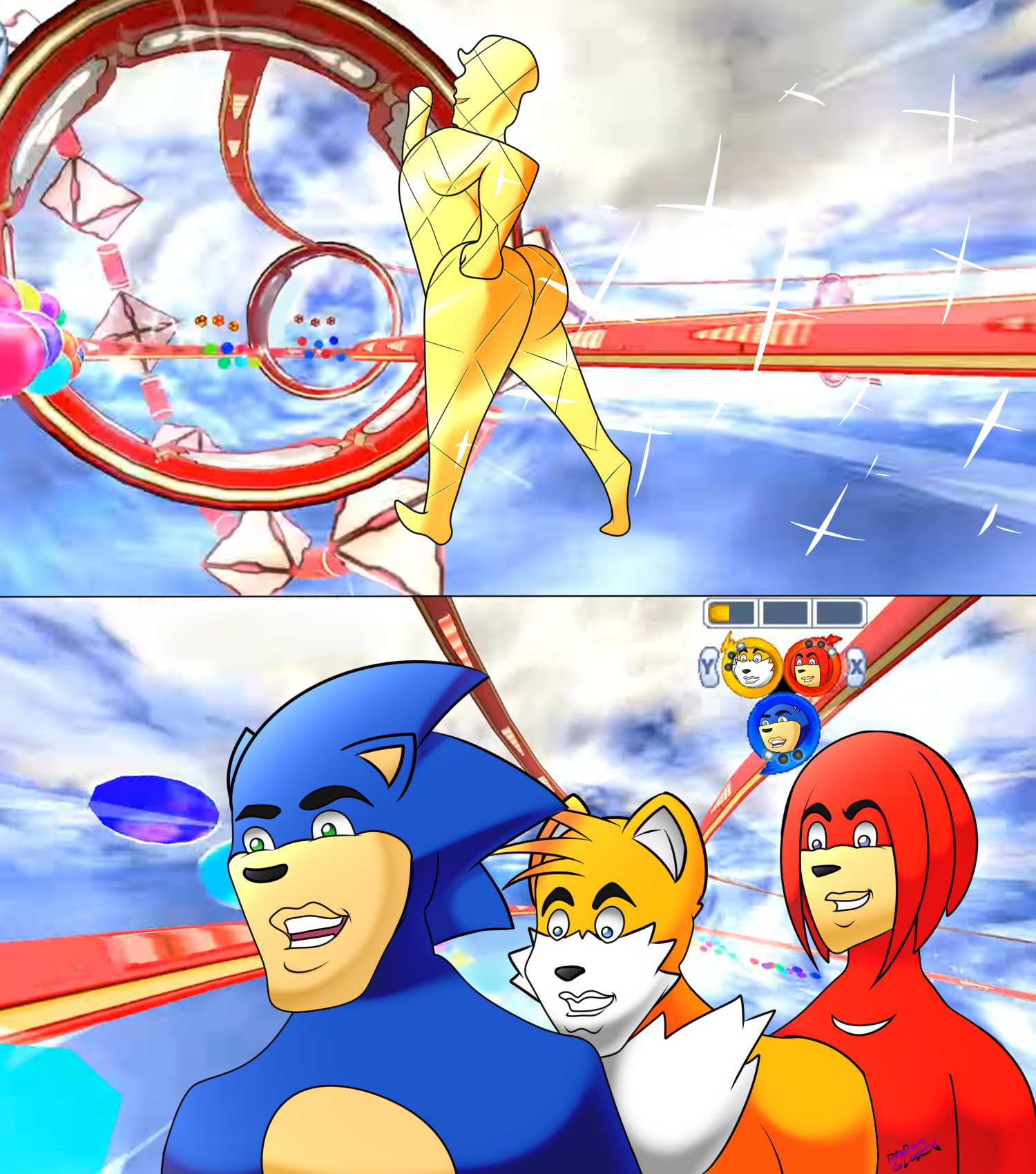 Sonic Heroes (Animan Studios Meme) by RandomGloves -- Fur Affinity