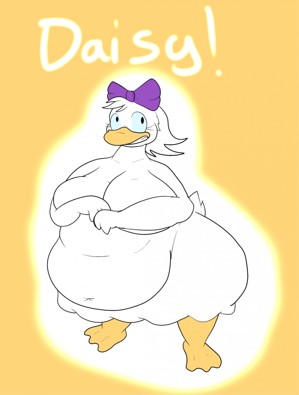 fat cartoon ducks