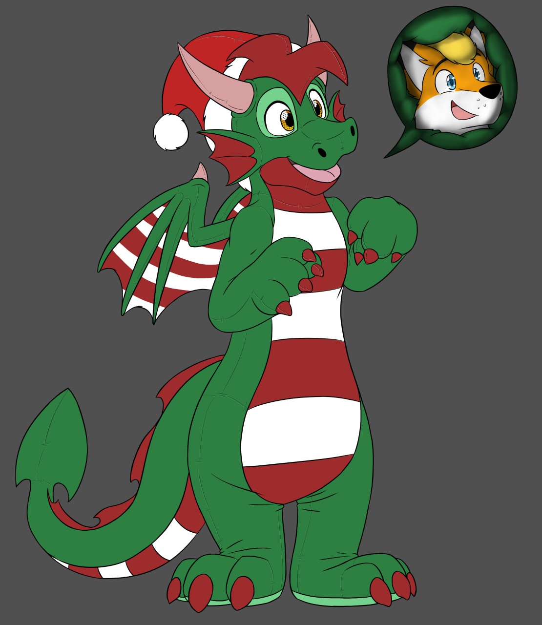 christmas dragon plush