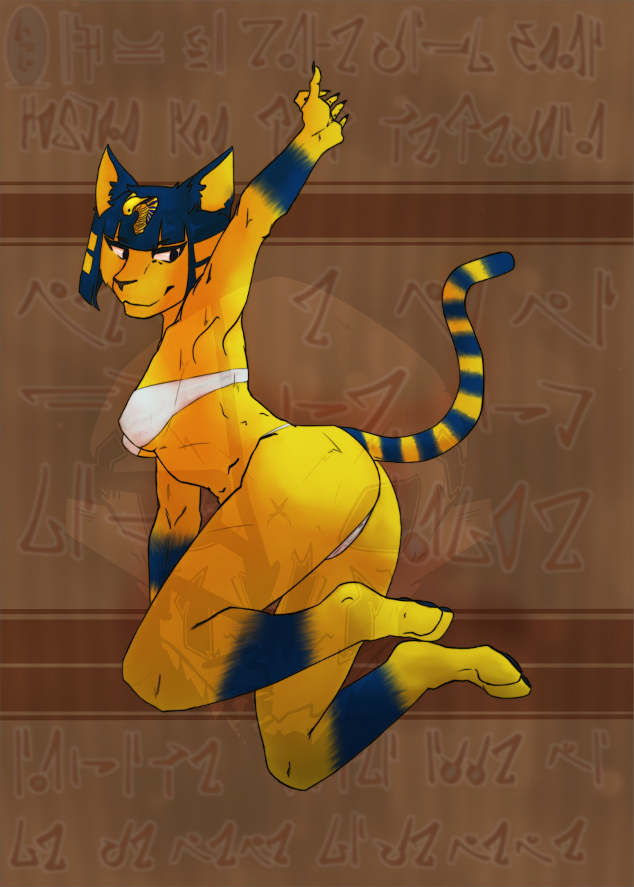 Ankha Zone (sfw ver.) by rapalien -- Fur Affinity [dot] net