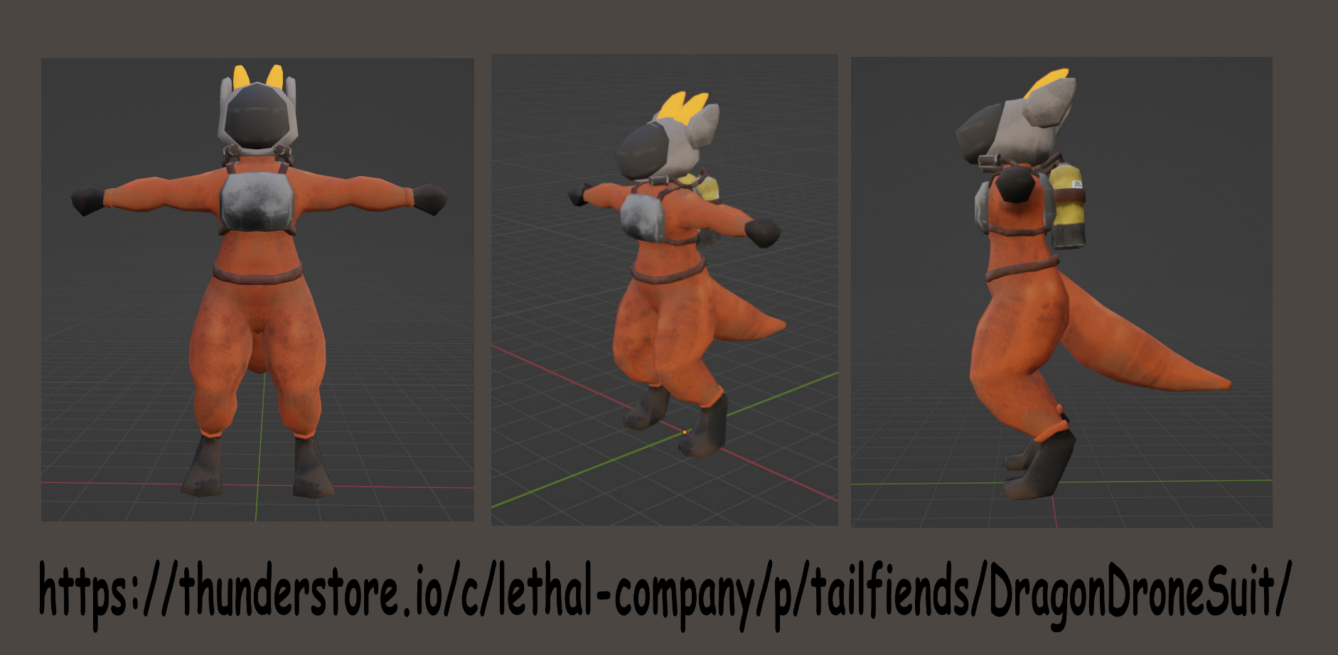 lethal company model by rapidreptile -- Fur Affinity [dot] net