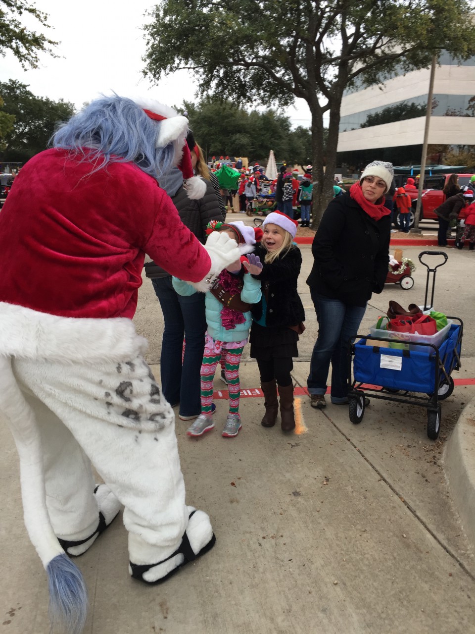 Plano Christmas parade by RarySnowlion Fur Affinity [dot] net