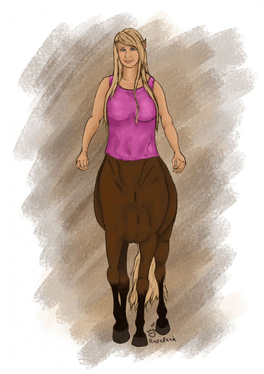 Lea die Zentaurin by Raschaak -- Fur Affinity [dot] net