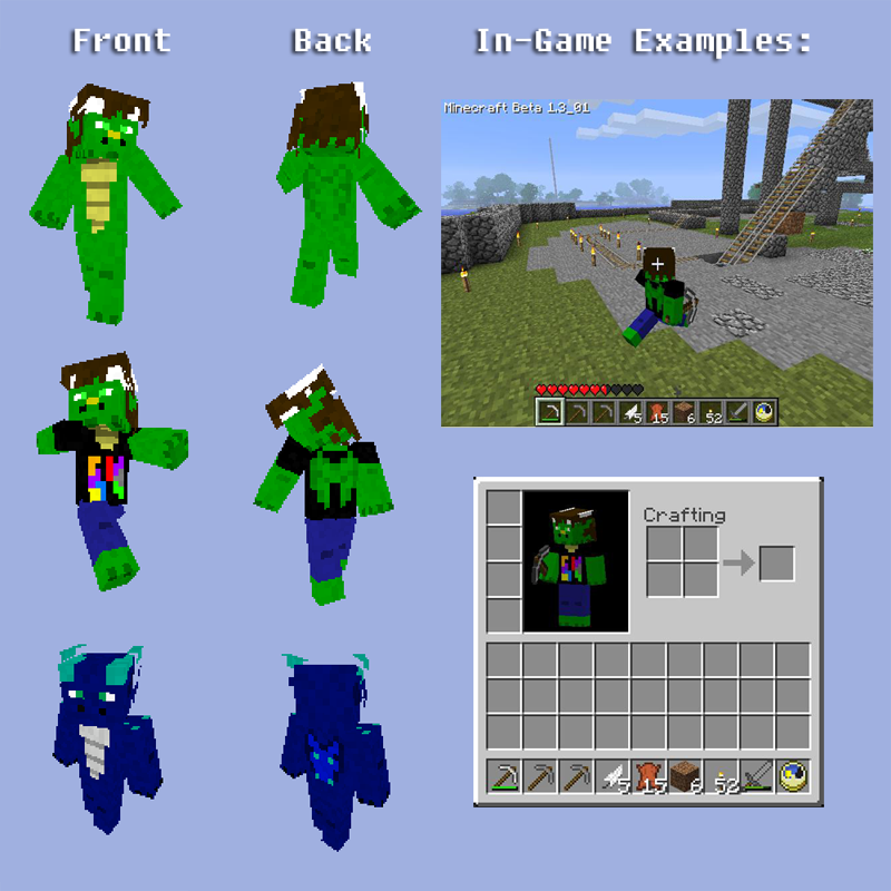 Fursuit Minecraft Skins