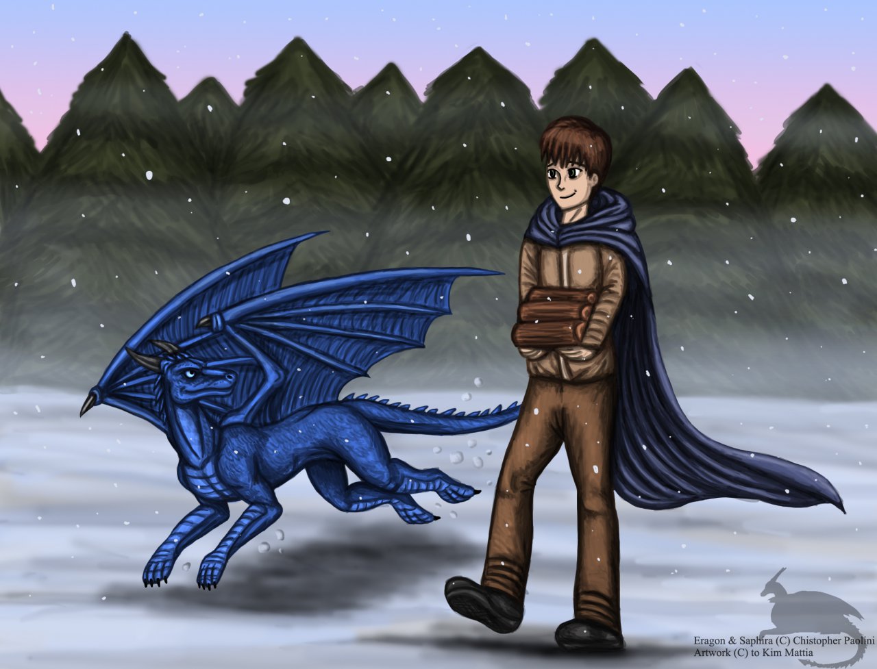 How To Draw Eragon, Step by Step, Drawing Guide, by Dawn - DragoArt