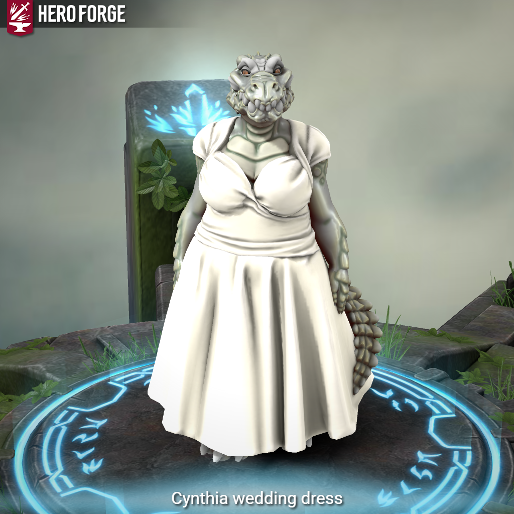 Cynthia Davis wedding dress by raventhewarrior Fur Affinity