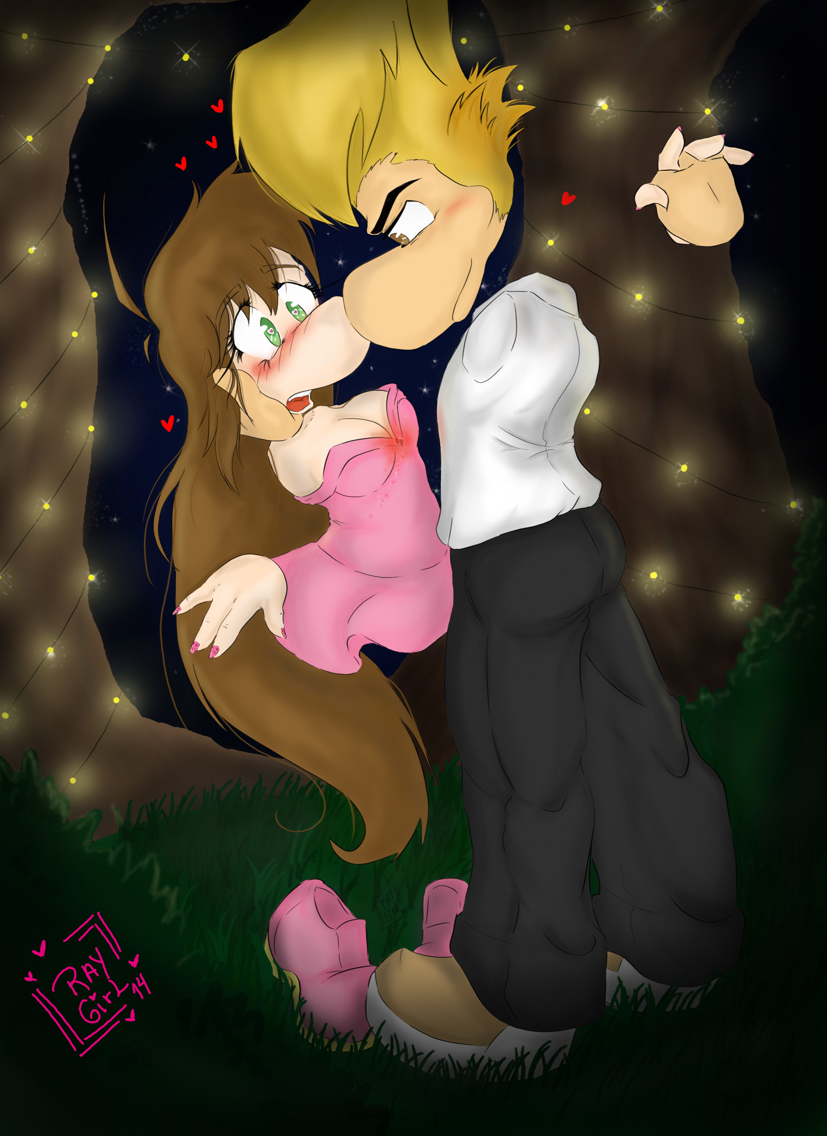 Rayman x Raygirl - romantic dance by Raygirl -- Fur Affinity [dot] net