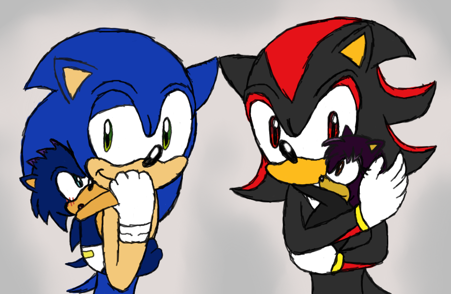 Sonic, Shadow and Kasi - One Step at a Time by RaymanxBelle -- Fur Affinity  [dot] net