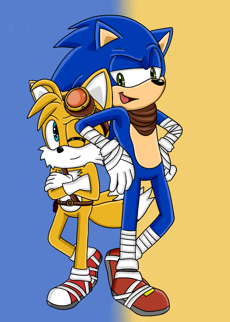 COMM - Super Boom Sonic, Knuckles and Tails by RaymanxBelle -- Fur