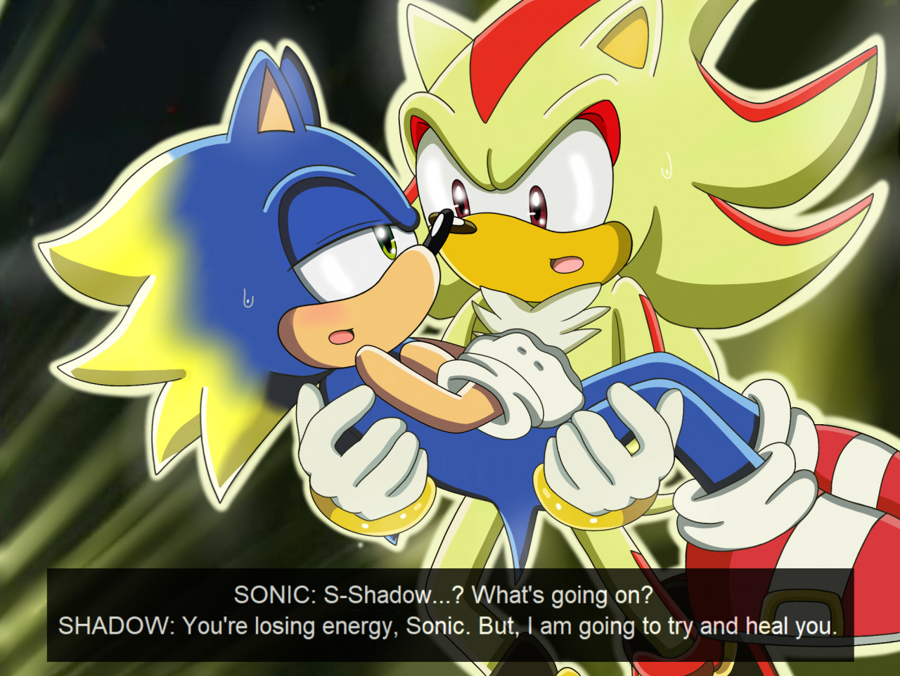 Super Sonic Sonic X reDraw Scene : r/SonicTheHedgehog