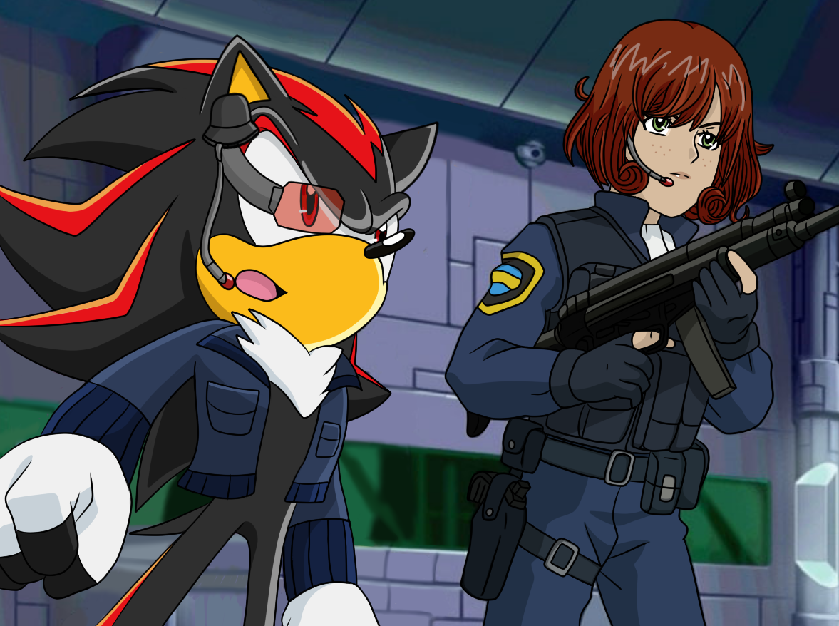 Sonic X Screenshot Redraw - Shadow and Sophie by RaymanxBelle -- Fur  Affinity [dot] net