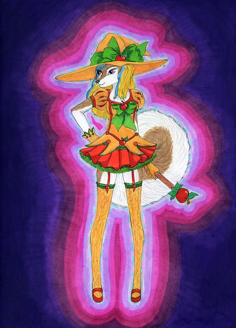 Caramel Apple Witch By Raynuh Nicole Fur Affinity Dot Net 0493