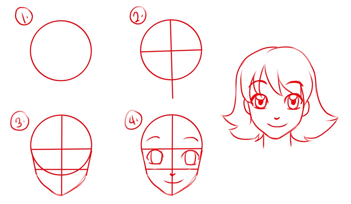 How to draw anime-styled portraits! by MistedSky - Make better art | CLIP  STUDIO TIPS