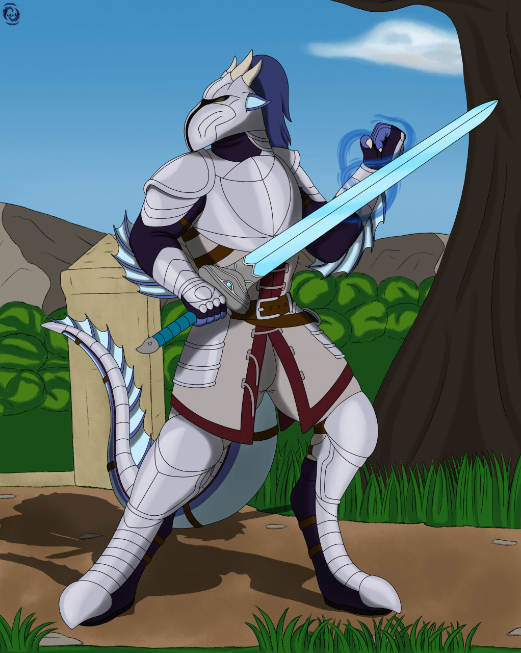 Dragon Knight by EdBWolf -- Fur Affinity [dot] net