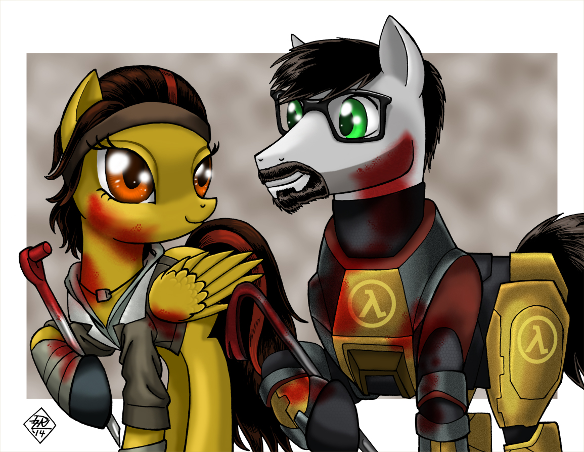 COMMISSION: Half-Life Ponies by Razia -- Fur Affinity [dot] net