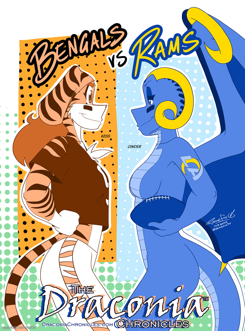 Bengals vs Rams! by RazorFox -- Fur Affinity [dot] net