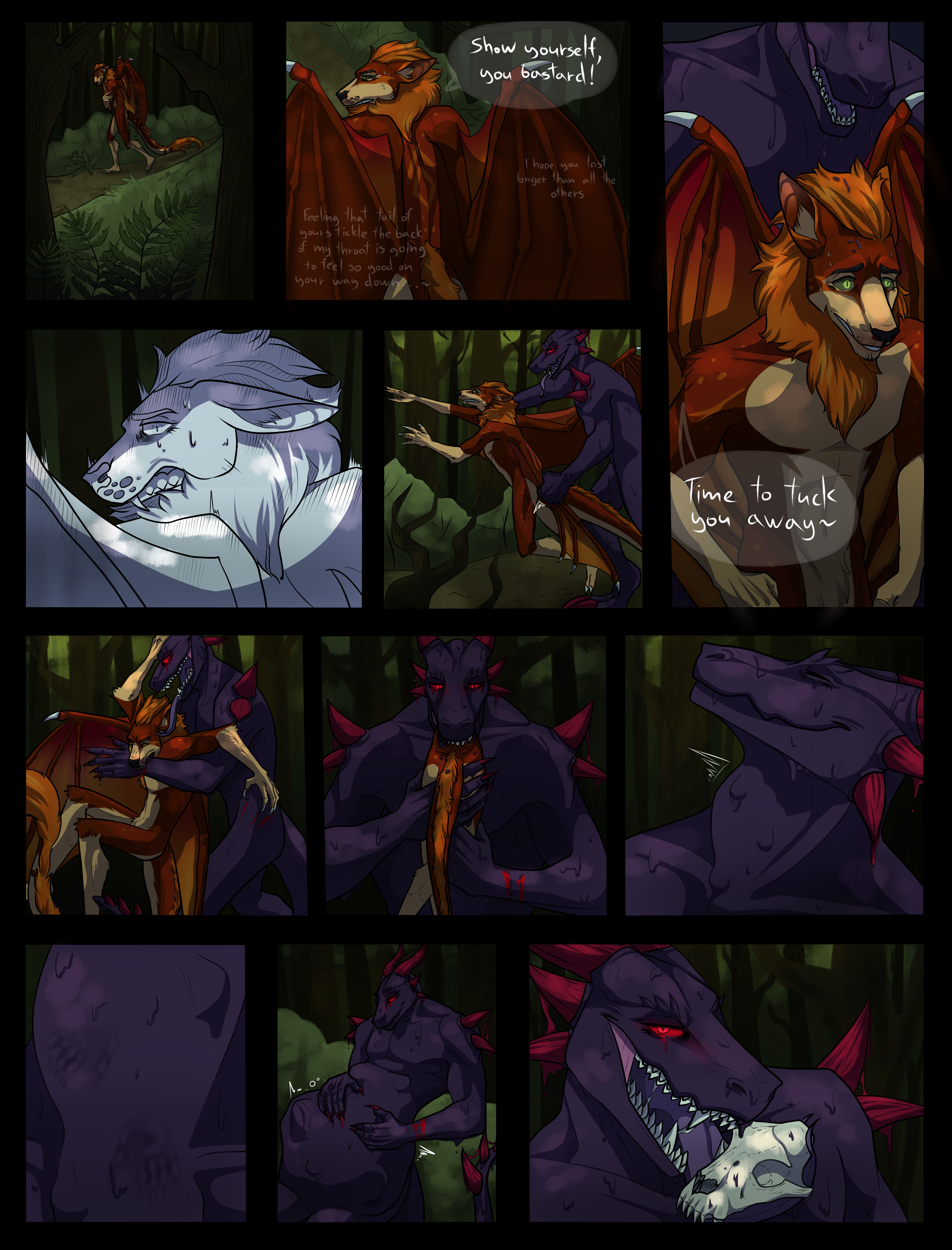 Forest monster vore