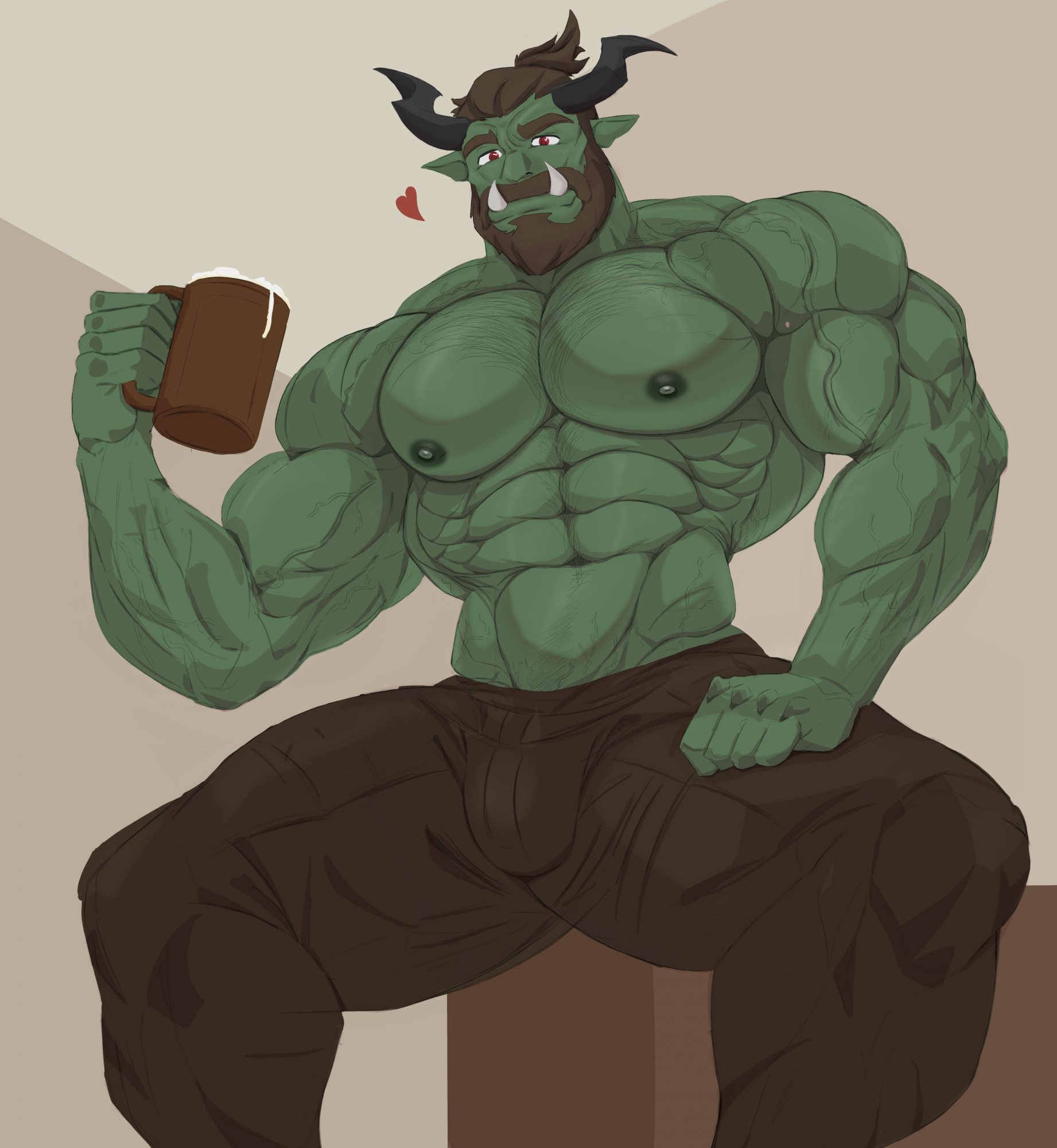 Daddy Orc (Trade for RabidRabbito) by ReacheaBehemoth -- Fur Affinity [dot]  net