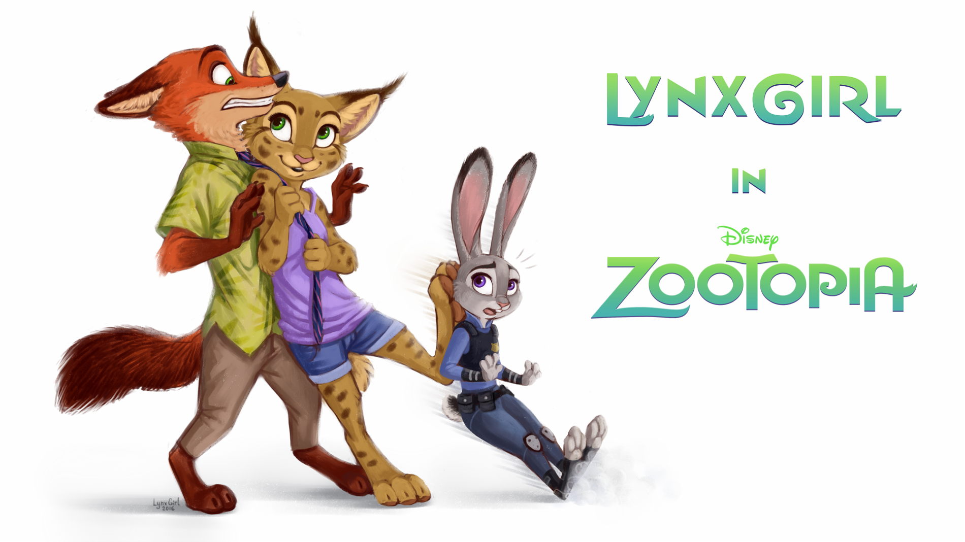 LynxGirl in Zootopia by REALLynxGirl -- Fur Affinity [dot] net