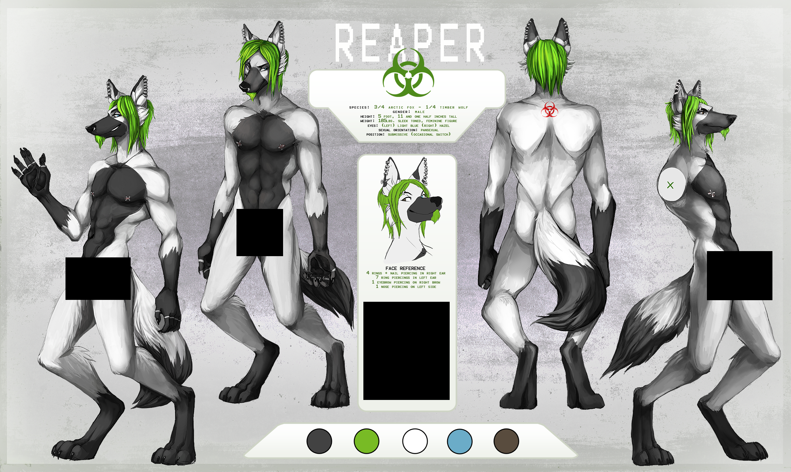 Reaper Reference CLEAN~ by ReaperTheFox -- Fur Affinity [dot] net