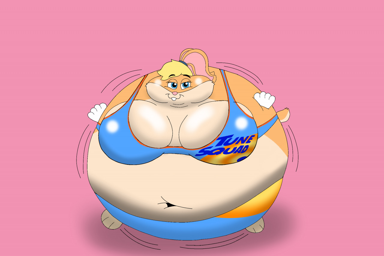 Giant Ball Lola Bunny - Tune Squad 1996 by Rebow19 -- Fur Affinity [dot] net