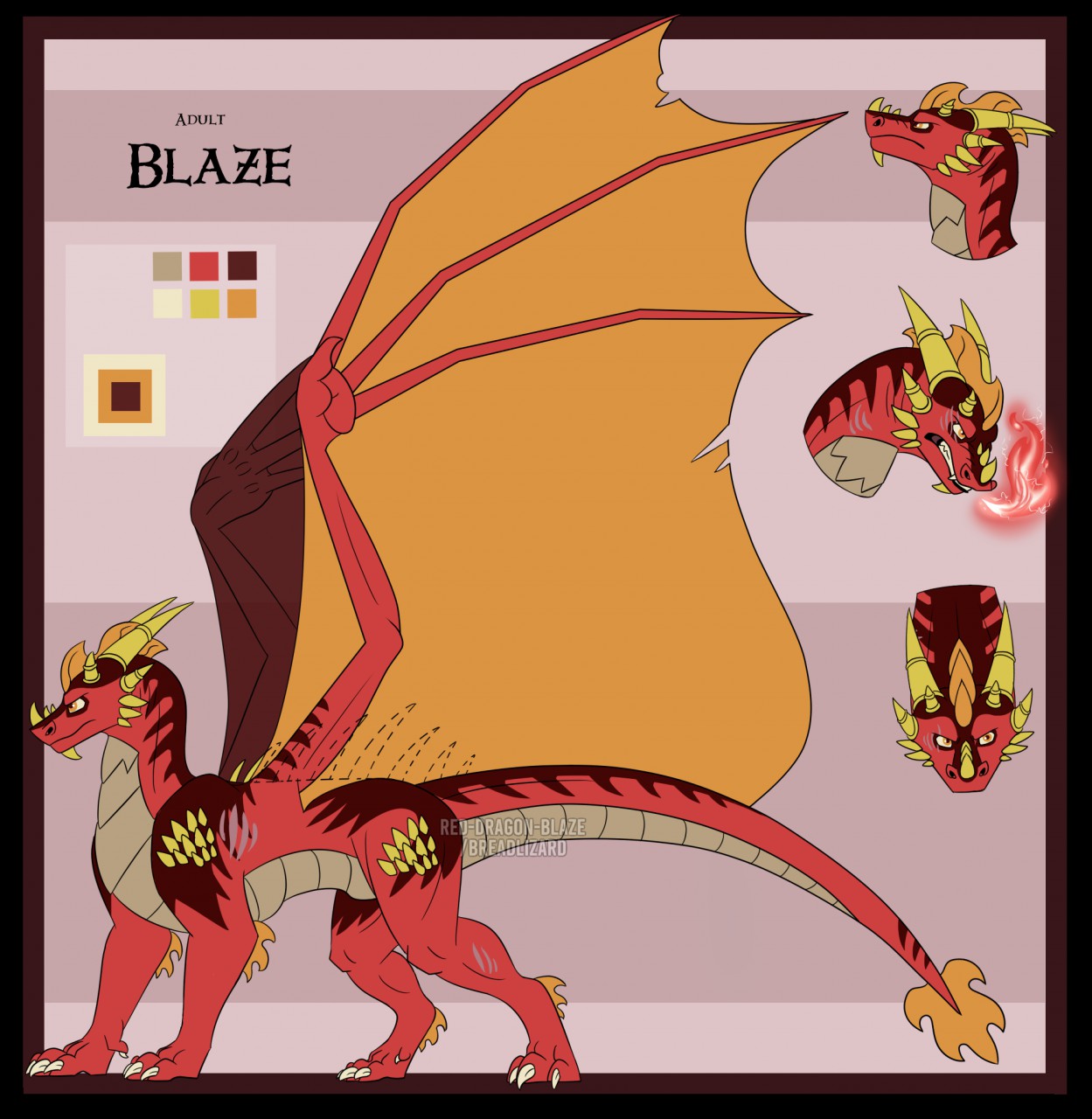 BLAZE THE DRAGON