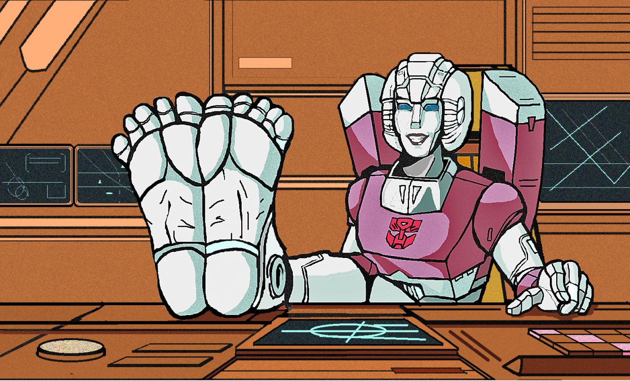 Transformers arcee feet