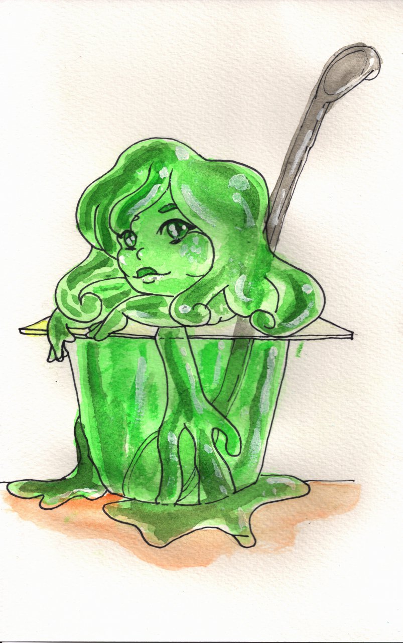 30 Day Monster Girl Challenge--Slime by RedDotCat -- Fur Affinity [dot] net