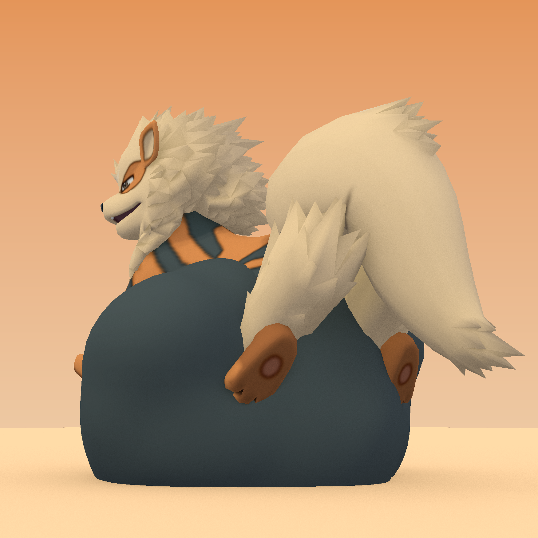 Arcanine butt