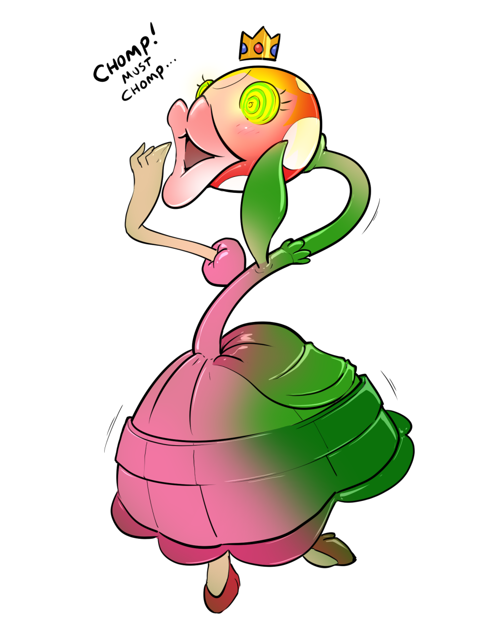 Princess Peach Piranha Plant By Redflare500 Fur Affinity Dot Net