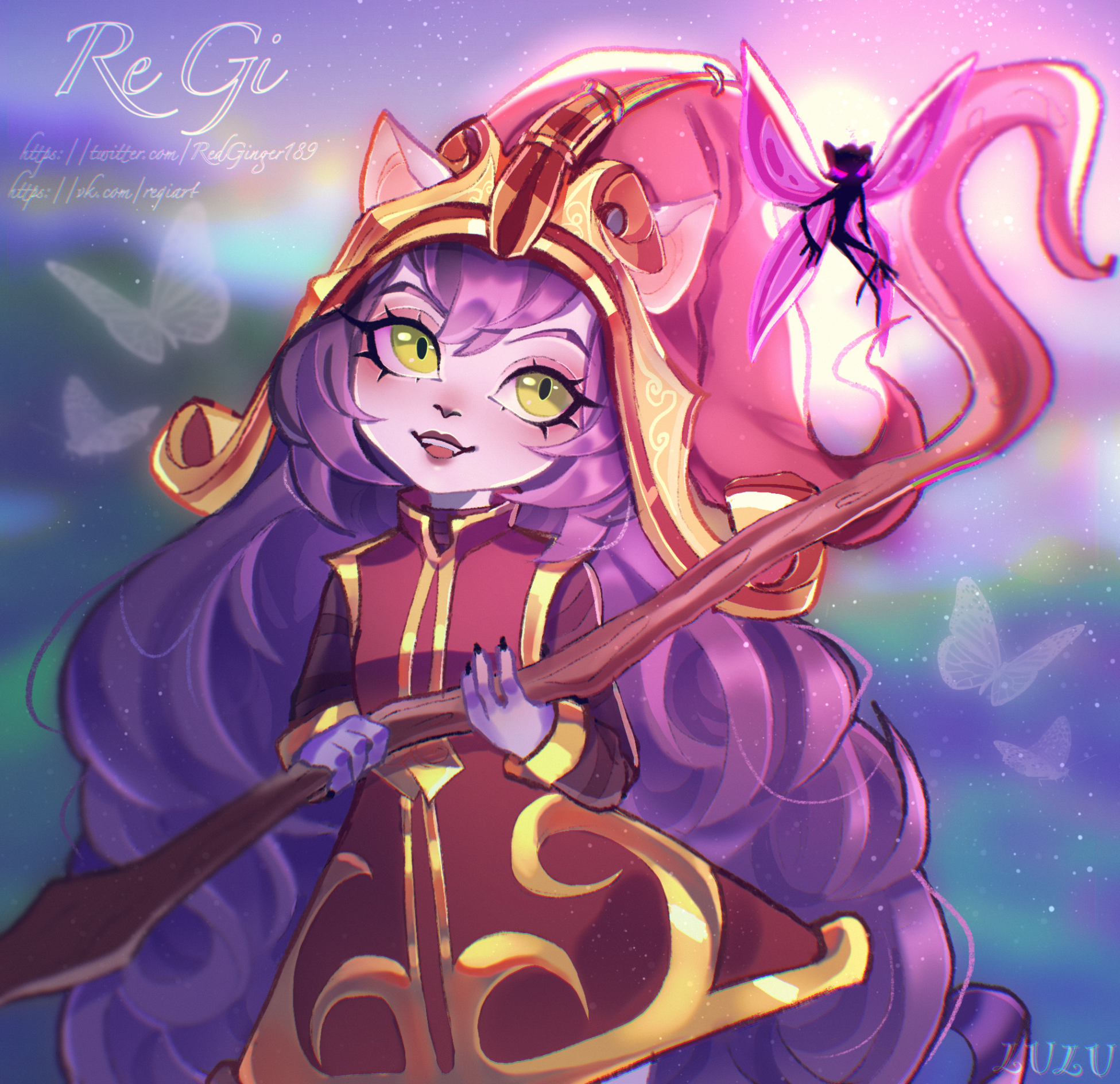 League of legends: Lulu by Red_Ginger -- Fur Affinity [dot] net