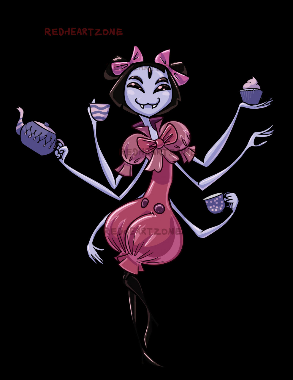 Latex Muffet by REDHEARTZONE -- Fur Affinity [dot] net