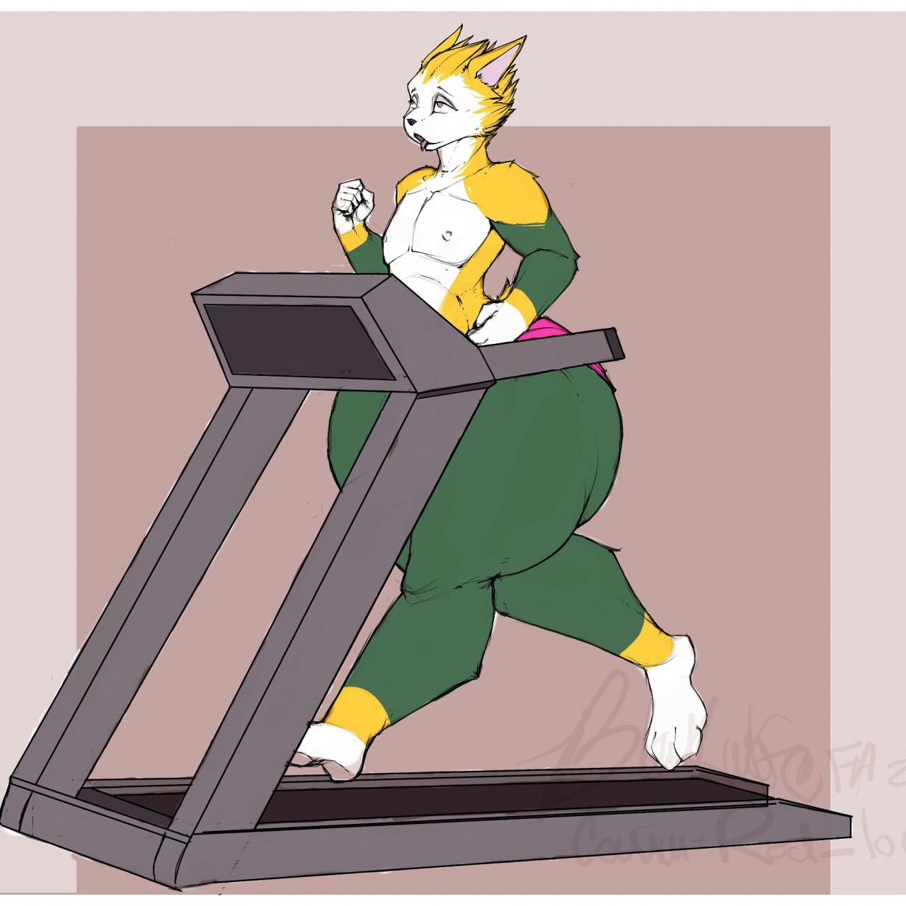 Treadmill booty hot sale