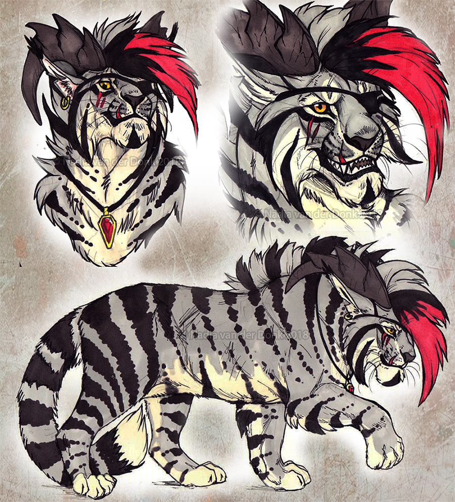 tiger character design