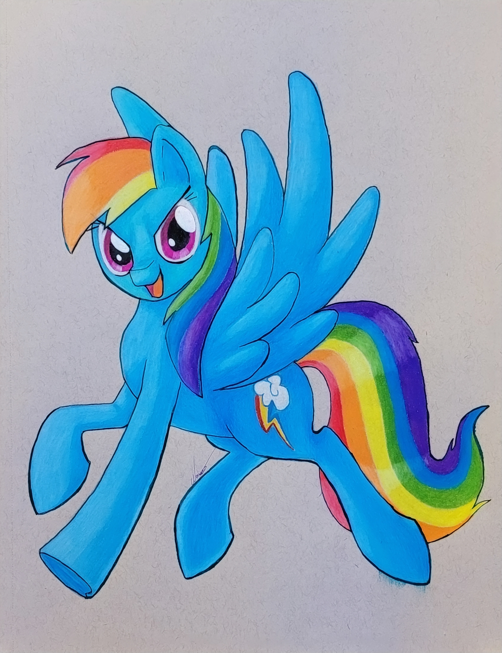 Rainbow Dash Drawing Chibi Fan art, rainbow dash daughter, horse, mammal,  pencil png | PNGWing