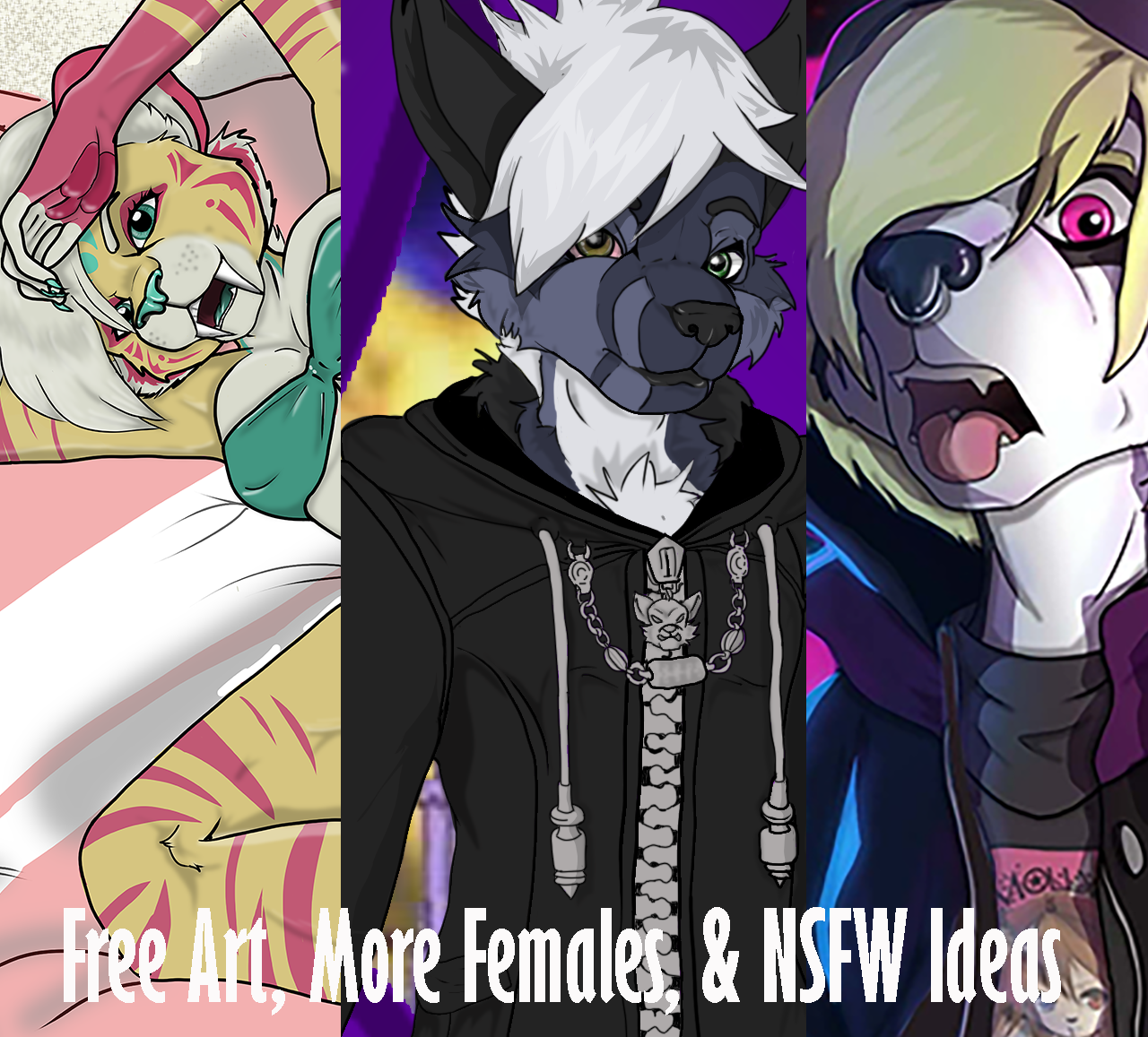 Free Art, More Females, and NSFW Ideas by RedPantherArts -- Fur Affinity  [dot] net