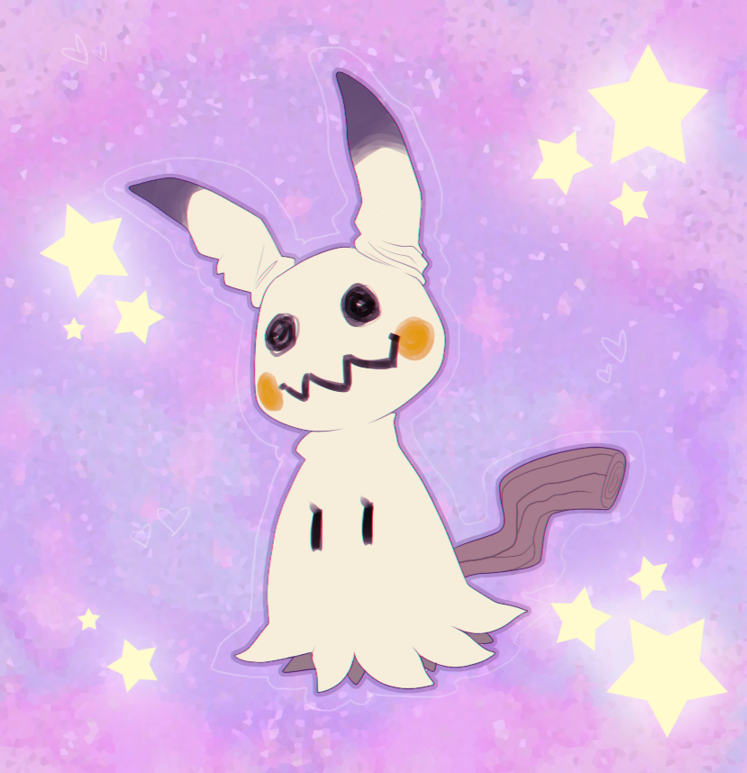 mimikyu (pokemon) drawn by etherealhaze
