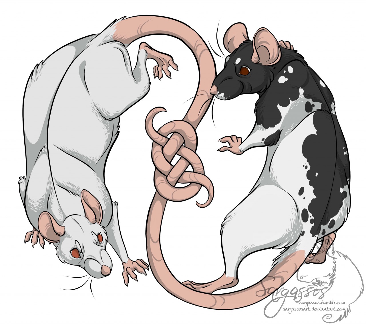 Rat King Print – andylargeart