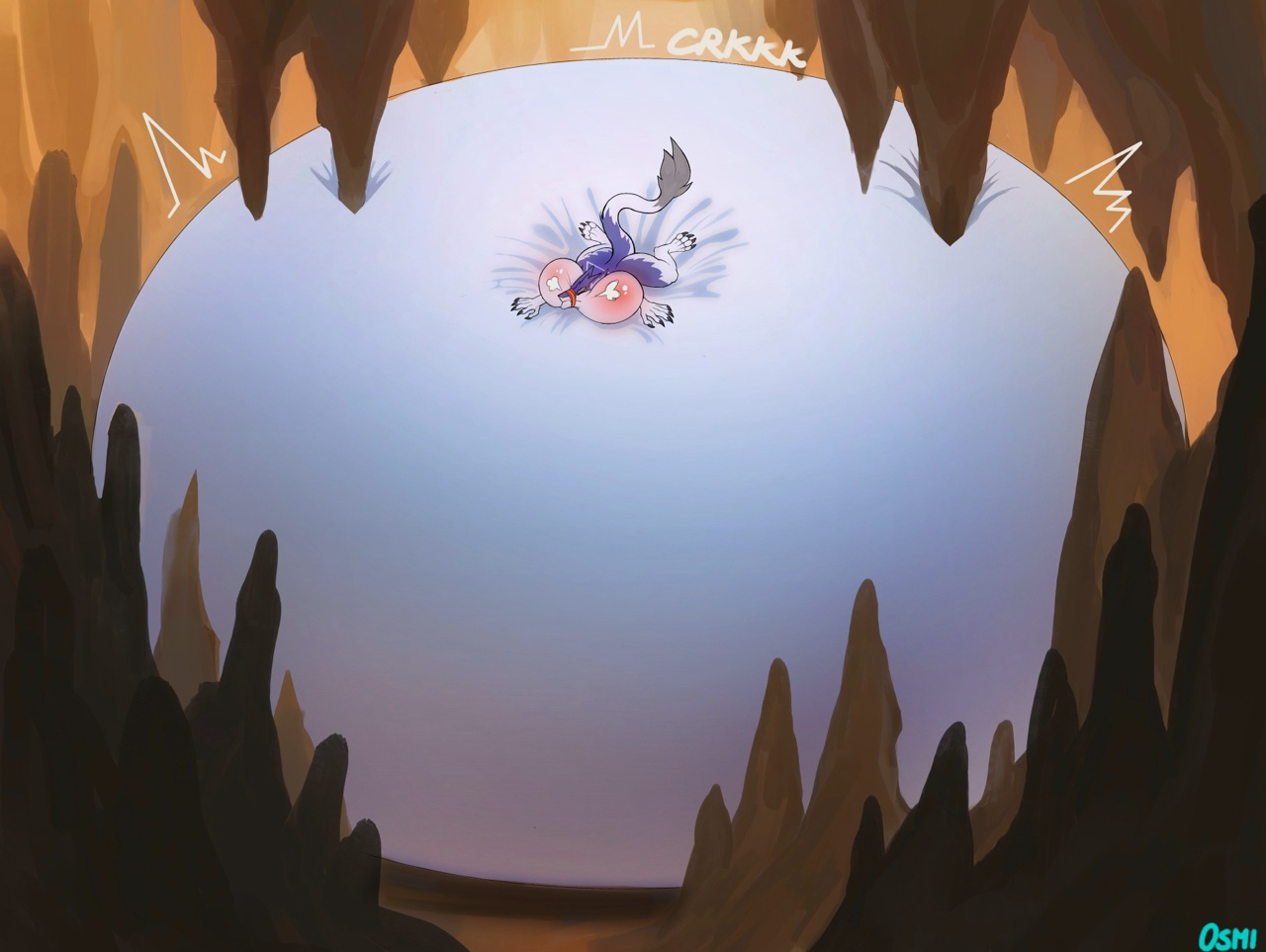 Cramped cave