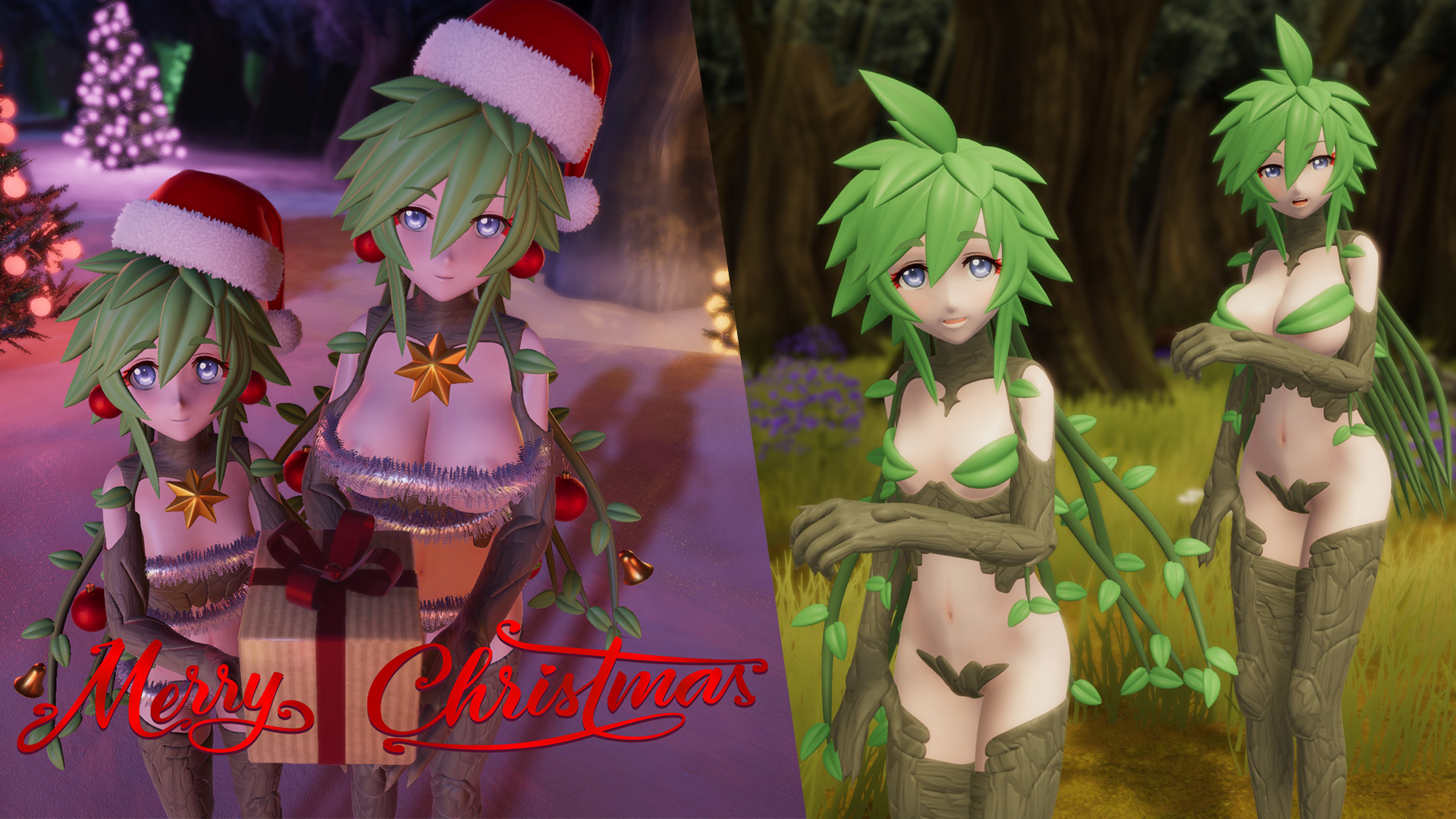 Monster Musume] Christmas Kii [CG+Video] by regbalt -- Fur Affinity [dot]  net