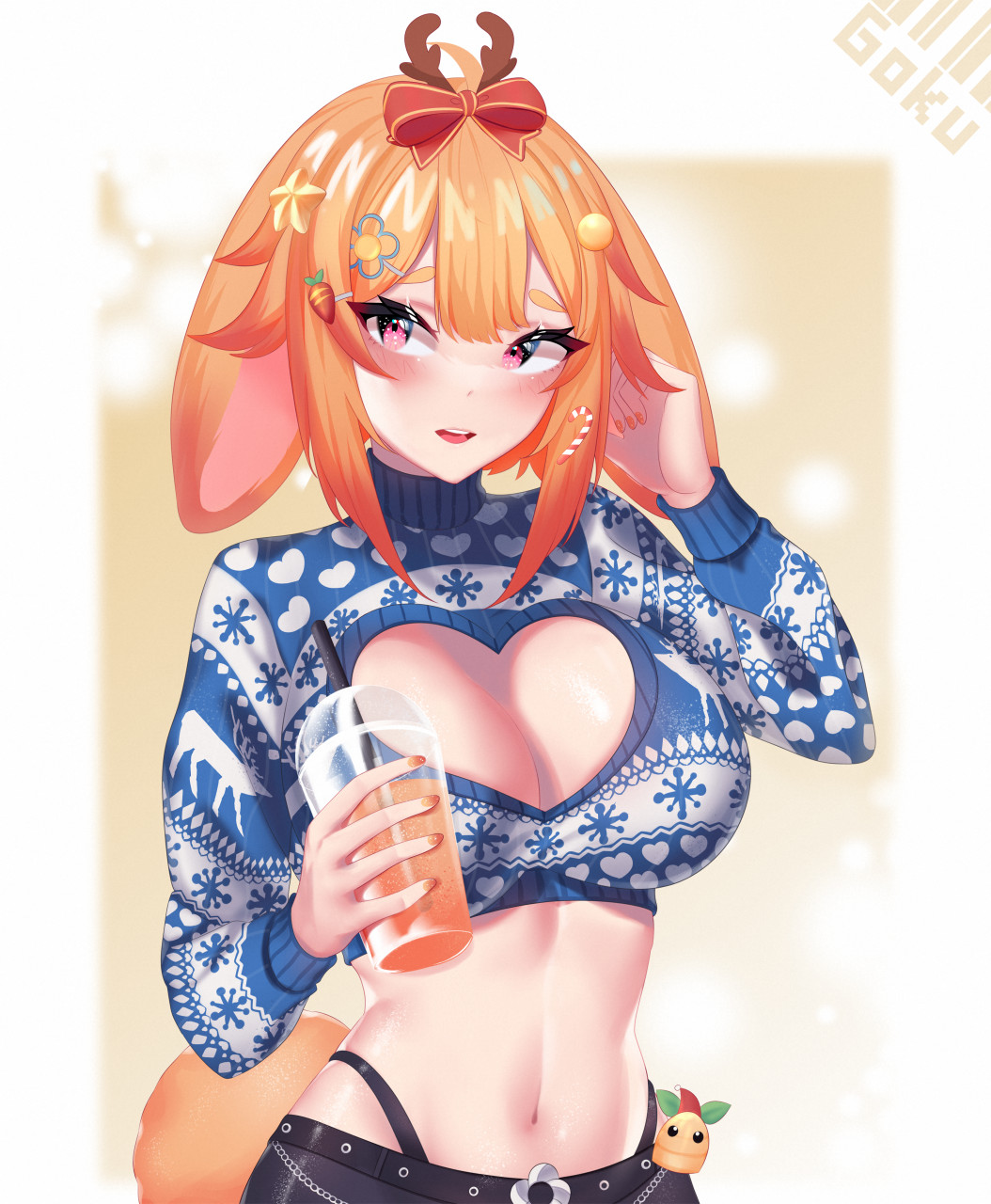 Bunny Gif Vtuber by reGoku -- Fur Affinity [dot] net