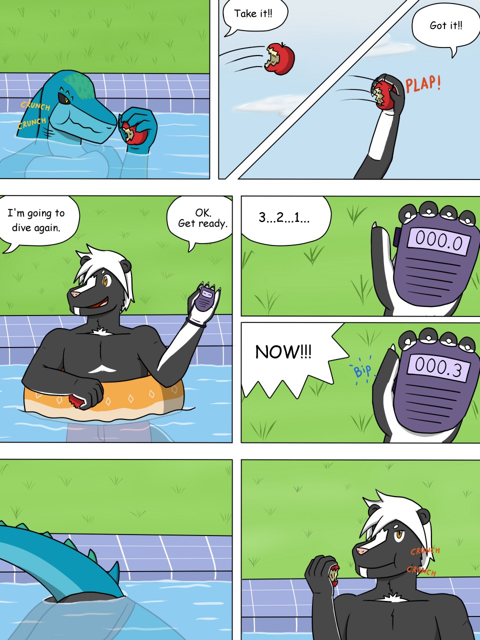 Shark TF Comic Page 1/5 by RegularTF -- Fur Affinity [dot] net