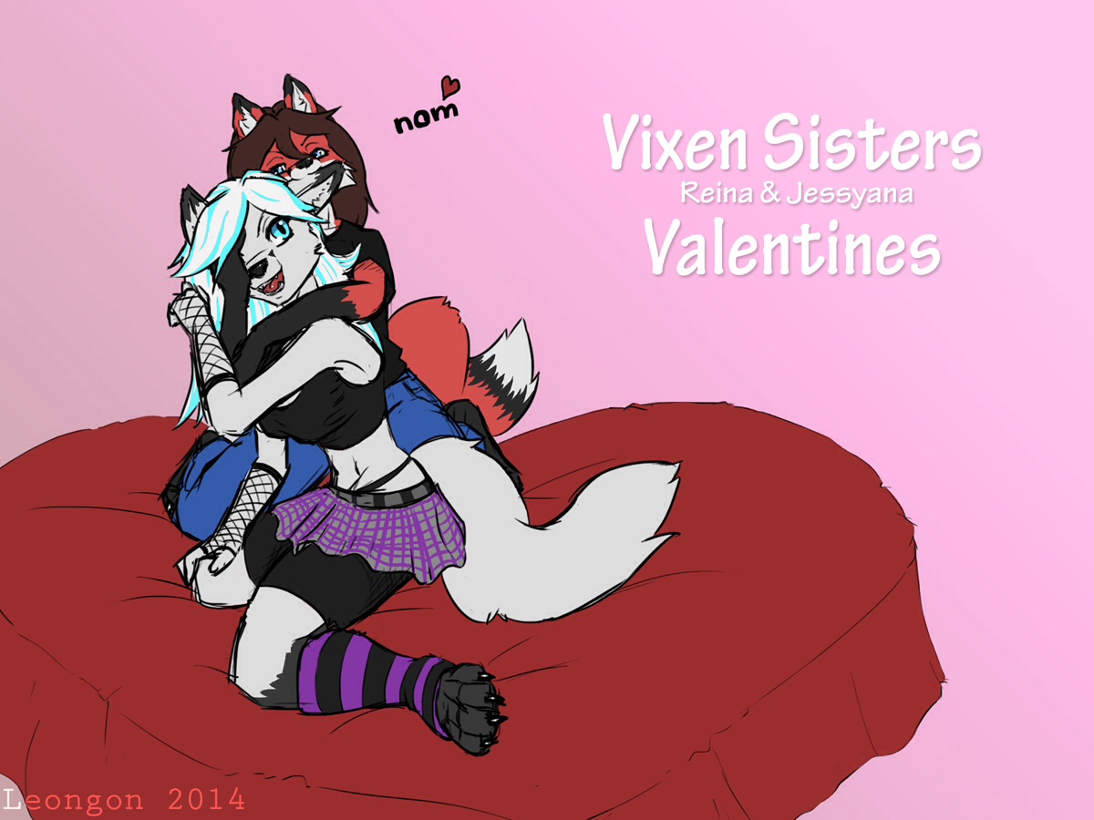 Vixen Sisters Valentines by ReinaStorm -- Fur Affinity [dot] net