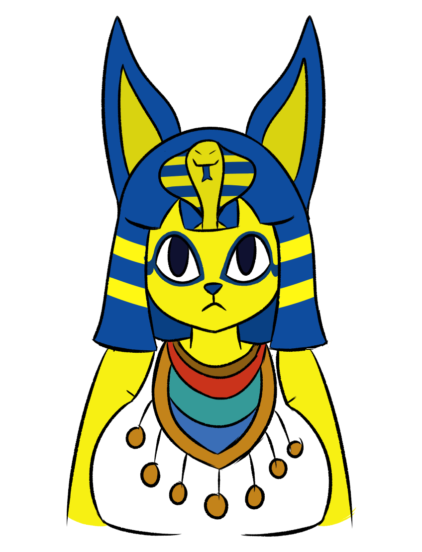 Ankha doodle by Remseii -- Fur Affinity [dot] net