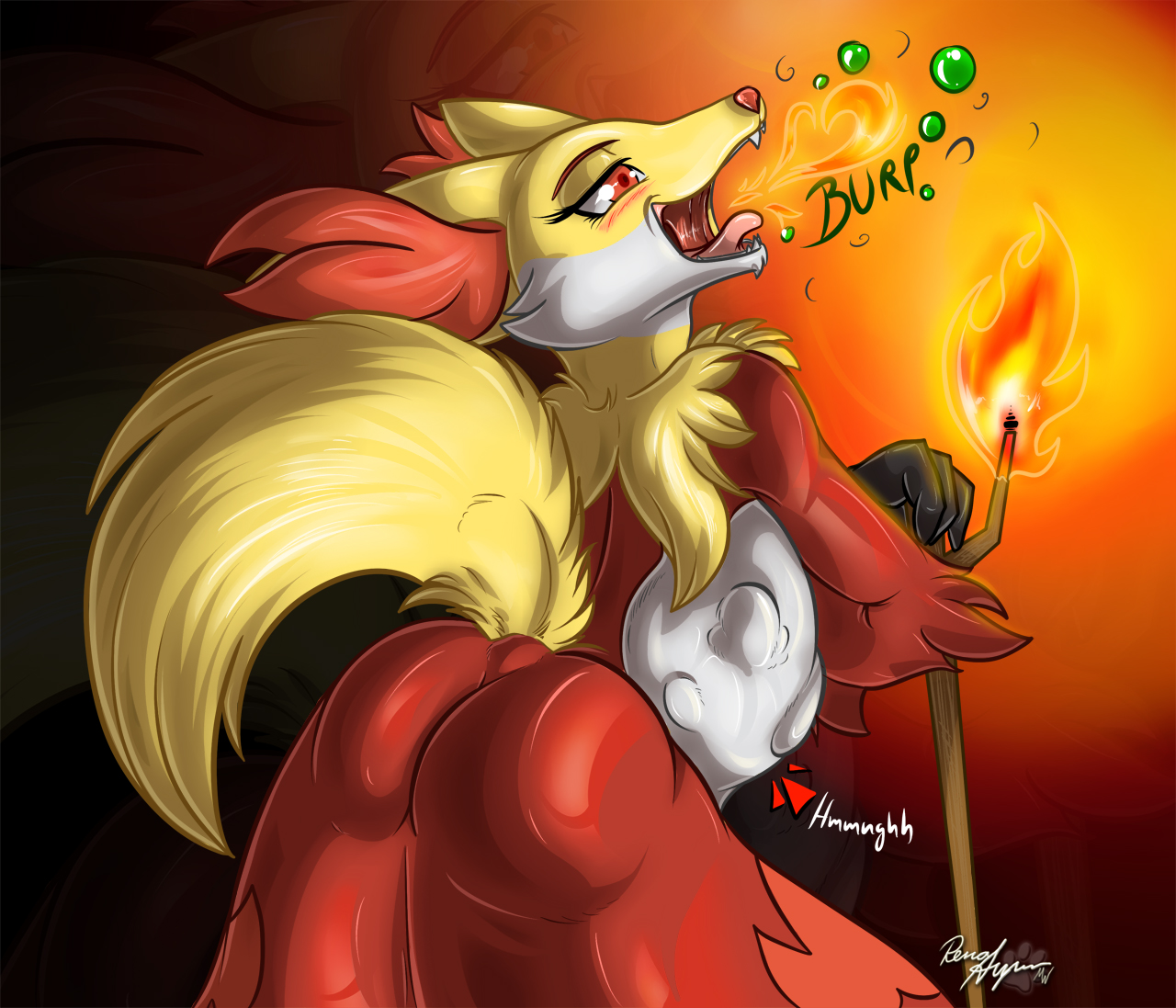 Delphox gained 1987 Exp. 